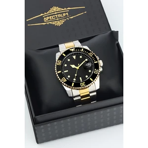 Premium Çelik Kordon Hareketli Çerçeve Takvimli Erkek Kol Saati Özel Kutusunda