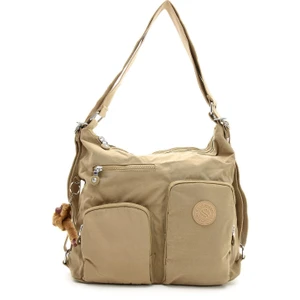 Kadın Büyük Boy  Bölmeli Suya Dayanıklı Paraşüt Kumaş Çapraz Askılı Omuz  ve Sırt Çantası