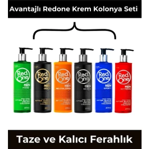 6 Adet Ekonomik Paket Krem Kolonya 400 ml