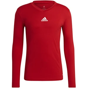 Team Base Tee Erkek Futbol Uzın Kollu Antrenman Tişörtü GN5674 Kırmızı