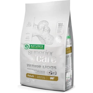 Nature's Protection Superior Care Beyaz Tüylü Köpekler için Kuzulu Küçük Irk Köpek Maması 10kg