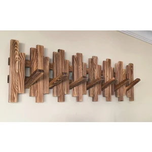 Ahşap Askılık Portmanto Elbise Askısı Askılık Duvar Askısı Portmanto