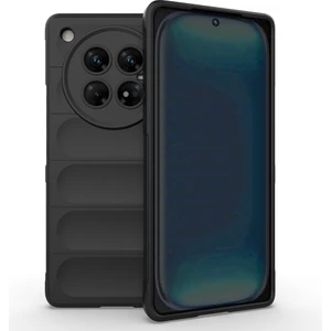 Infinix Zero 40 5g Kılıf Esnek Tpu Oyuklu Arka Yüzey Tasarımlı Mkst Etnik Silikon Kapak - Siyah