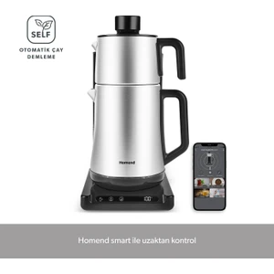 Smart Royaltea Plus 1781H 2 In 1 Wifi Otomatik Çay ve Türk Kahve Makinesi Inox
