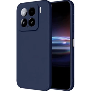 Xiaomi 15 Uyumlu Kılıf Mara Lansman Soft Silikon Içi Kadife Lacivert