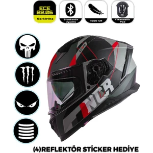 Ncr Stream Kapalı Kask Güneş Vizörlü (Ece-06)