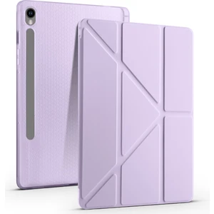 Samsung Galaxy Tab S10 Fe Plus 13.1 Inç Uyumlu Kılıf Tri Folding Kalem Bölmeli Standlı Kabak