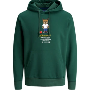 Jack & Jones Erkek Trekking Green Sweatshirt