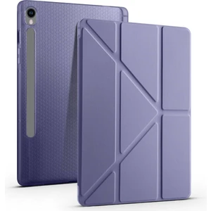Samsung Galaxy Tab S10 Fe Plus 13.1 Inç Uyumlu Kılıf Tri Folding Kalem Bölmeli Standlı Kabak