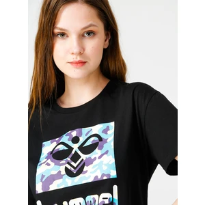 Kadın Siyah Bisiklet Yaka T-Shirt