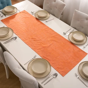 Özel Tasarım Pamuklu Dekoratif Düz Vizon Dikdörtgen Runner 50X150