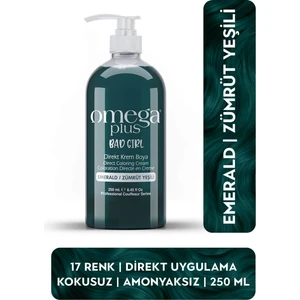 Bad Girl ZÜMRÜT YEŞİLİ Geçici-Renkli Amonyaksız Saç Boyası 250 ML