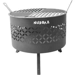 Orman Şöminesi Yıldız Izgaralı