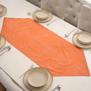 Özel Tasarım Dekoratif Ranforce Pamuklu Kumaş Dekoratif Düz Vizon Üçgen Runner 50X150