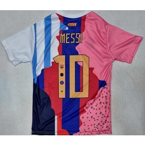 Messi Özel Tasarım Şortlu Takım Çocuk Forması