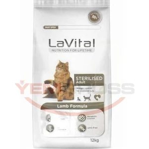 La Vital  Kuzu Etli Kisirlastirilmis Kedi Mamasi 12 kg