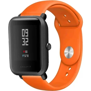 Amazfit Bip ve Bip Lite Akıllı Saat Uyumlu Spor Silikon Kordon