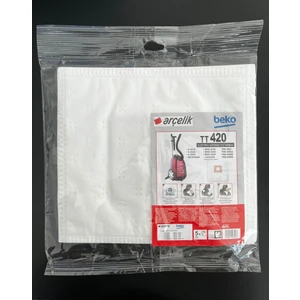 15 Adet Arçelik- Beko TT420 Elektrikli Süpürge Sentetik Toz Torbası
