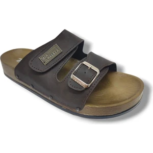 606-25 Anatomik Çift Bant Suya Dayanıklı Erkek Terlik