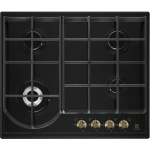 ELECTROLUX-EGH6343ROR Rustik Siyah Gazlı Ocak