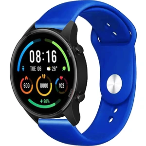 Xiaomi Watch Sport Akıllı Saat ile Uyumlu Yumuşak Dokulu Silikon Kordon Kayış