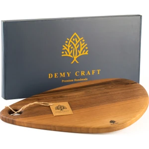 Demy Craft Ceviz Ağacı El Yapımı Sunum Tahtası