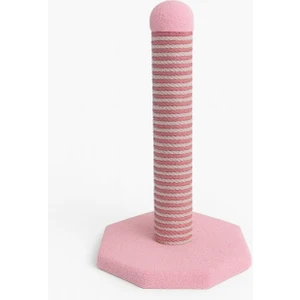Pet Sekizgen Kedi Tırmalama Platformu Pembe