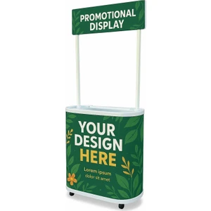 Tekerlekli Reklam Tanıtım ve Tadım Standı