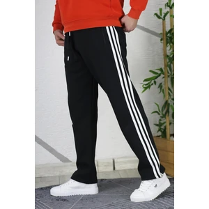 Erkek Kışlık Kalın 3 Iplik Içi Şardonlu Düz Paça Eşofman Altı