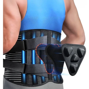 Medikal Bel Korsesi Ekstra 3D Bel Dolgu Aparatlı Balenli Bel Destek Korsesi Medikal Korse