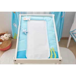 Aybi Baby Alt Açma Minderi Alezli - Akvaryum Desenli