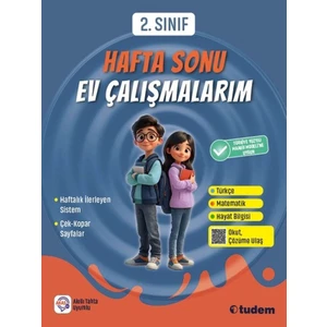 Tudem Yayınları Tudem 2026 2. Sınıf Hafta Sonu Ev Çalışmalarım