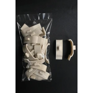 Stor Perde Korniş Takma Aparatı Geniş 20 Adet (4.5 Cm)
