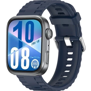 Novstrap Huawei Watch Fit 4 Pro/fit 4/fit 3 ile Uyumlu Kordon Tam Uyumlu Pimli Lansman Silikon Kayış