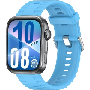 Novstrap Huawei Watch Fit 4 Pro/fit 4/fit 3 ile Uyumlu Kordon Tam Uyumlu Pimli Lansman Silikon Kayış