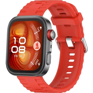 Novstrap Huawei Watch Fit 4 Pro/fit 4/fit 3 ile Uyumlu Kordon Tam Uyumlu Pimli Lansman Silikon Kayış