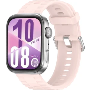 Novstrap Huawei Watch Fit 4 Pro/fit 4/fit 3 ile Uyumlu Kordon Tam Uyumlu Pimli Lansman Silikon Kayış