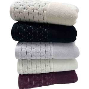 ( 5 Adet ) Adria El Yüz Havlusu 50X90 cm (Yeni Renk Serisi)