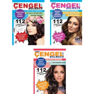 Süper Çengel Bulmaca 3 Kitap Set (4-5-6)