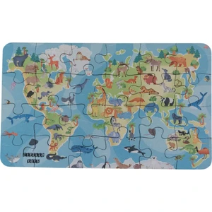 Animals House - Hayvanların Evleri / Small Puzzle 3-7 Yaş 24 Parça