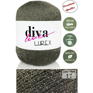 Diva İplik Lurex 17 Asker Yeşili