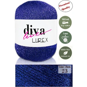 Diva İplik Lurex 23 Canlı Saks