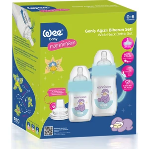 Wee Baby Nanninom Geniş Ağızlı Biberon Seti