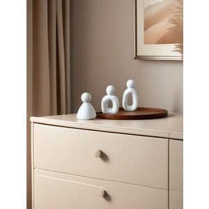 Evolu Form Seti – Minimalist Aile Heykeli