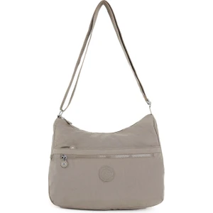 Kadın Suya Dayanıklı Kumaş 5 Gözlü Çapraz Askılı Vizon Okul Seyahat ve Omuz Çantası