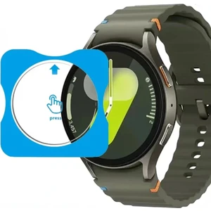 Galaxy Watch 7 40MM Uyumlu Kolay Kurulum Aparatlı Temperli Cam Ekran Koruyucu