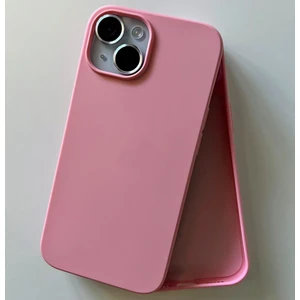 Pirok Store iPhone 15 Uyumlu LOGOSUZ Lansman İçi Kadife Esnek Soft Silikon Kılıf