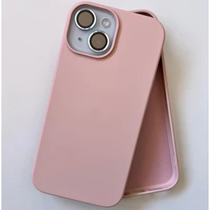 Pirok Store iPhone 15 Uyumlu LOGOSUZ  Lansman İçi Kadife Esnek Soft Silikon Kılıf