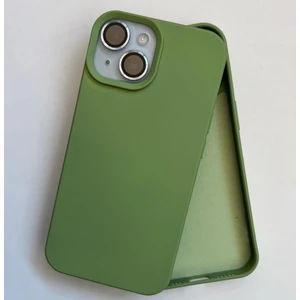 Pirok Store iPhone 15 Uyumlu LOGOSUZ Lansman İçi Kadife Esnek Soft Silikon Kılıf