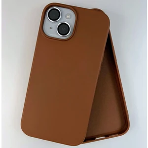 Pirok Store iPhone 15 Uyumlu LOGOSUZ Lansman İçi Kadife Esnek Soft Silikon Kılıf